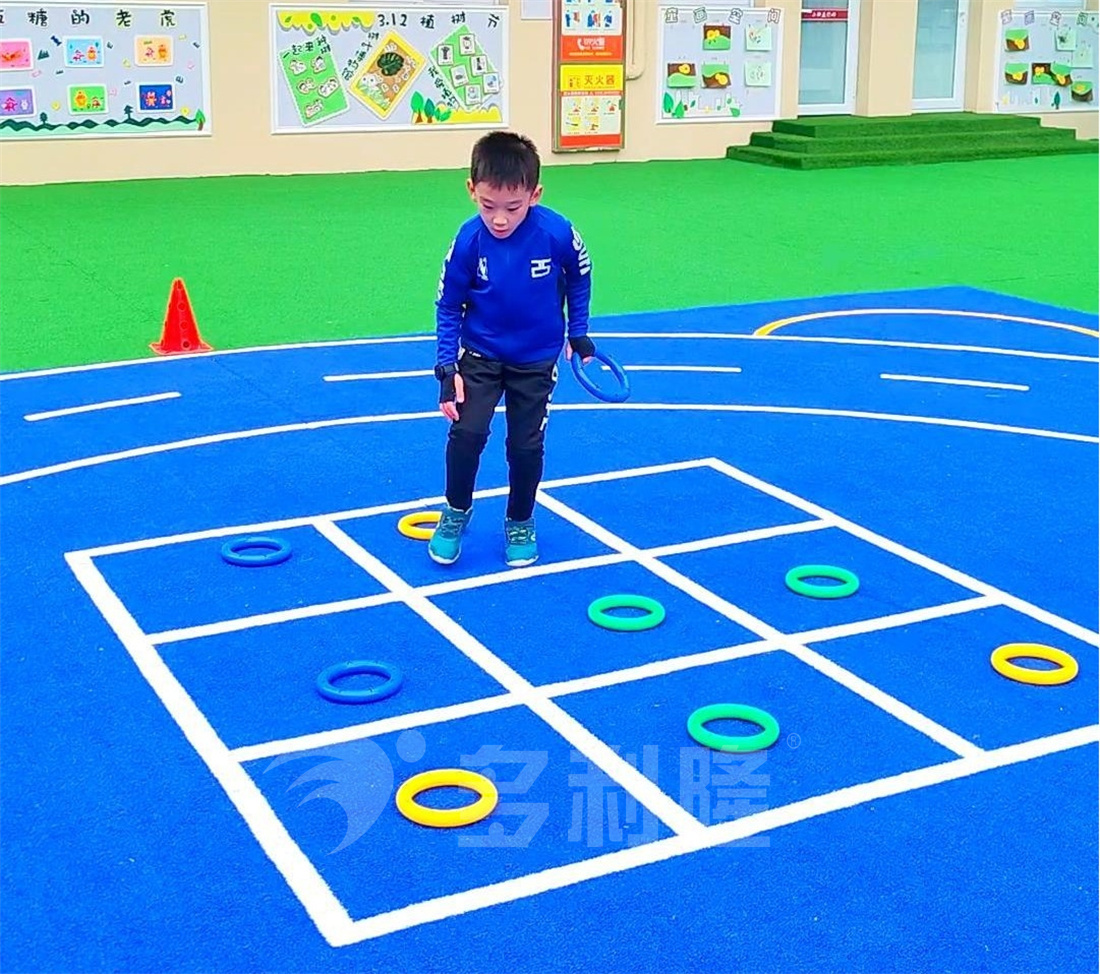 幼儿园户外场地设计,地弹坪